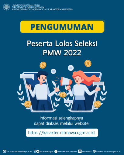 Pengumuman Lolos Seleksi PMW 2022