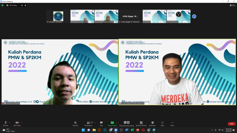 Kuliah Perdana PMW & SP2KM Tahun 2022