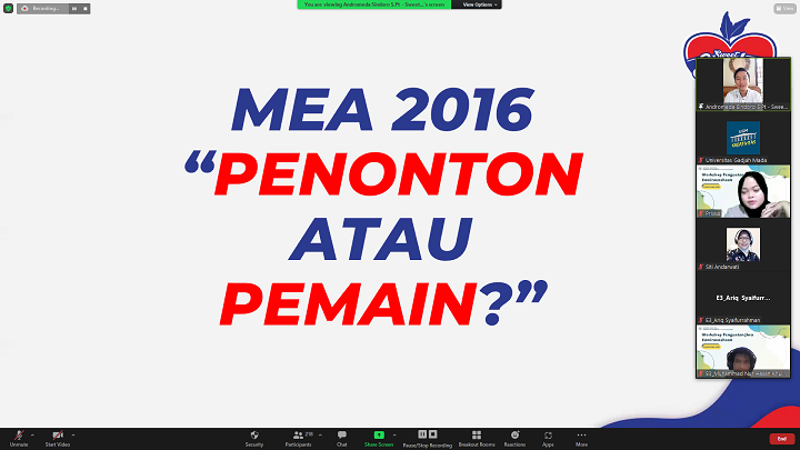 Kabar Karakter: Workshop Penguatan Jiwa Kewirausahaan PMW 2022