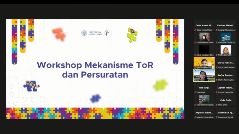 [Kabar Karakter] : Workshop “Pembuatan Surat dan Kerangka Acuan Kerja (KAK)