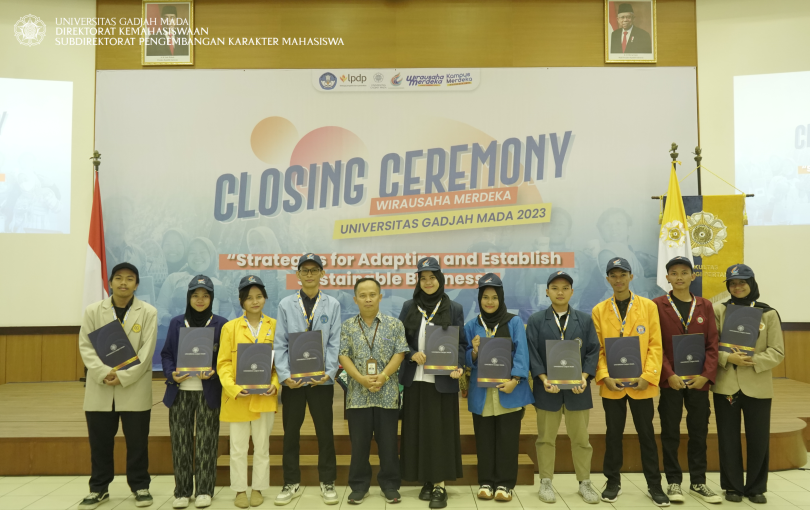 Closing Program Wirausaha Merdeka (WMK) UGM, Hasilkan 40 Inovasi Produk Usaha