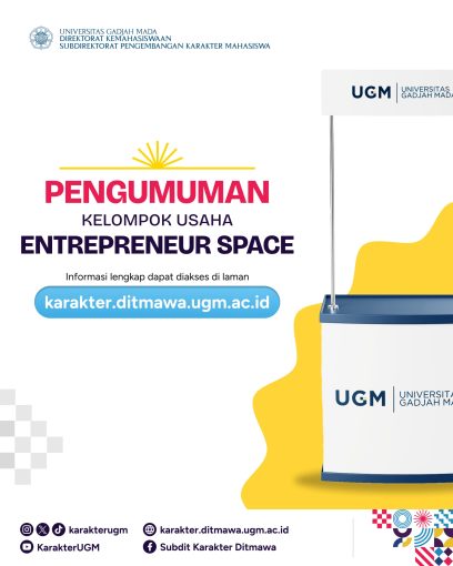 PENGUMAN LOLOS ENTREPRENEUR SPACE 2024