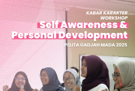 Workshop Self Awareness & Personal Development PELITA Gadjah Mada 2025